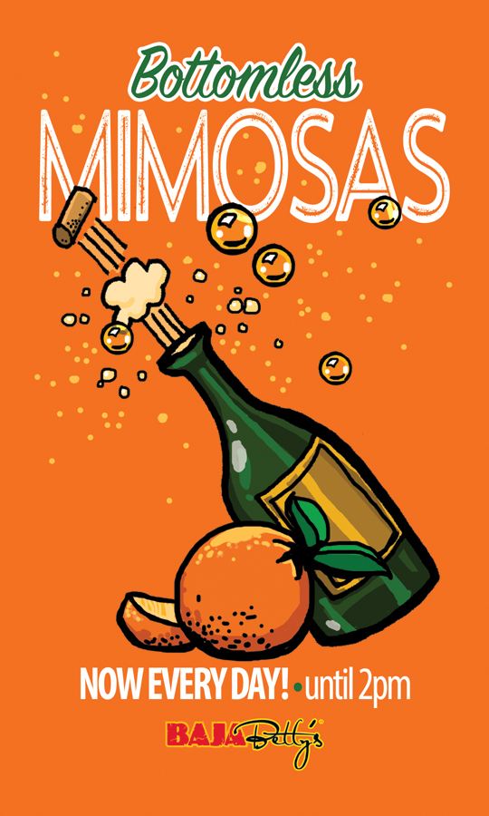 Bottomless Mimosas Every Day